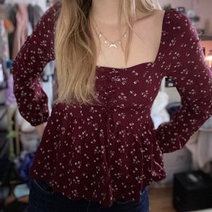 Aéropostale floral blouse OWO